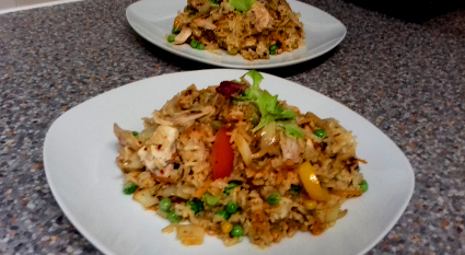 Chicken Stir Fried Rice recipe