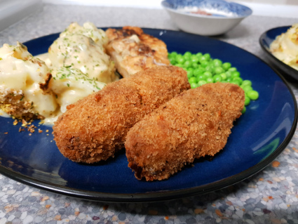 Glamorgan Laver Sausages, eat well on universal credit