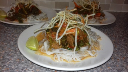 Kazakhstan Meets Kyrgyzstan - Shurpa / Bozo Langman recipe