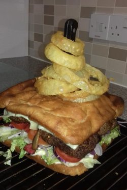 Monster Burger recipe