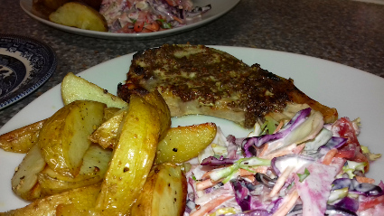 Pork Chops with Wholegrain Mustard