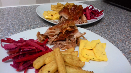 Pulled Pork Ploughman's