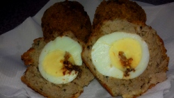 Chilli Injected Scotch Eggs recipe