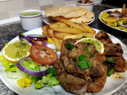Tandoori style Lamb Chops recipe, eat well on universal credit
