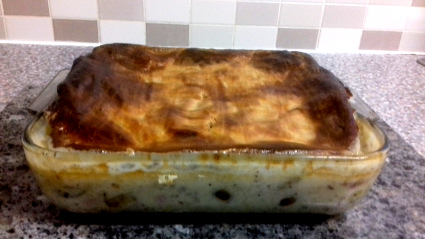 Turkey, Leek and Bacon Pie